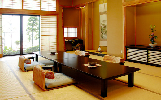 Z-17 茶寮　砂の栖「特別室」一泊一食付（朝食のみ）ペア 宿泊券 旅行 チケット