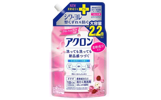 アクロン フローラルブーケの香り 詰め替え用大12袋 セット おしゃれ着用