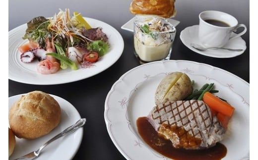 レストラン プライムリブ 人気のスペシャルコース 2名様分 食事券 ペア チケット