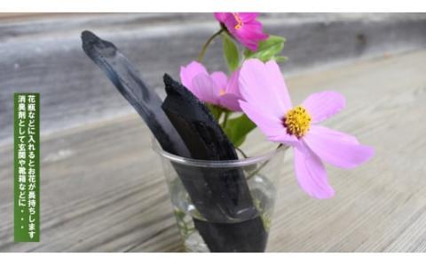 CP-9 行方の竹で作りました。竹炭200g（竹筒入り）