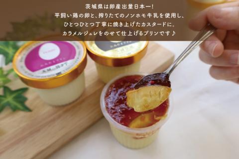 【茨城県共通返礼品／小美玉市産】おみたまプリン「茨城の焼き芋」4個入り｜プリン スイーツ デザート おやつ さつまいも サツマイモ お芋 さつまいもスイーツ 紅はるか シルクスイート 焼き芋 やきいも 共通返礼品 茨城県共通返礼品 小美玉市 おみたまプリン 茨城県 行方市(FF-1)
