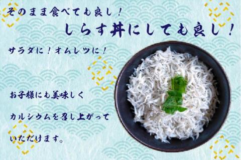 【茨城県共通返礼品／北茨城市】大津港水揚げのしらす干し１kg(DS-5-1)