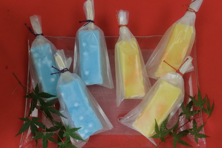 溶けない新食感アイス「くずバー」6本セット(ご家庭用)｜スイーツ アイス デザート 和菓子 くずバー ラムネ みかん 低カロリー 新食感 茨城県 行方市(K-18)