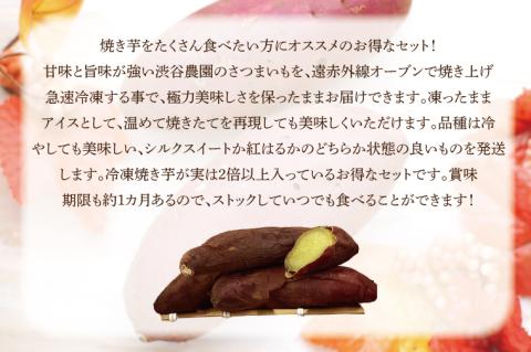 EI-3　焼き菓子・5色のミニモンブラン・行方産焼き芋２倍セット