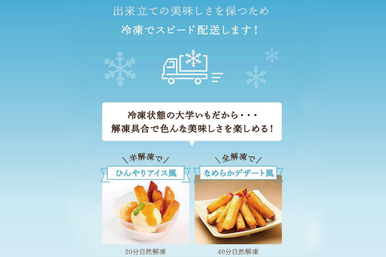 【6ヶ月定期便】らぽっぽファーム【工場直送】美腸大学いも2kg｜さつまいも 大学芋 芋 サツマイモ だいがくいも スイーツ お菓子 冷凍 美腸大学芋 人気 送料無料 茨城県 行方市 らぽっぽファーム（CQ-71）