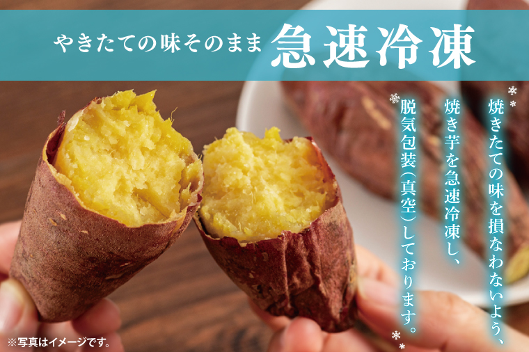 【3ヶ月定期便】薪火石焼き芋『熟成！ふぞろいのさつまいもたち』約1kg｜芋 さつまいも サツマイモ お芋 いも 熟成 熟成さつまいも ふぞろい やきいも 焼き芋 冷凍焼き芋 定期便 真空 茨城県 行方市(GV-7)