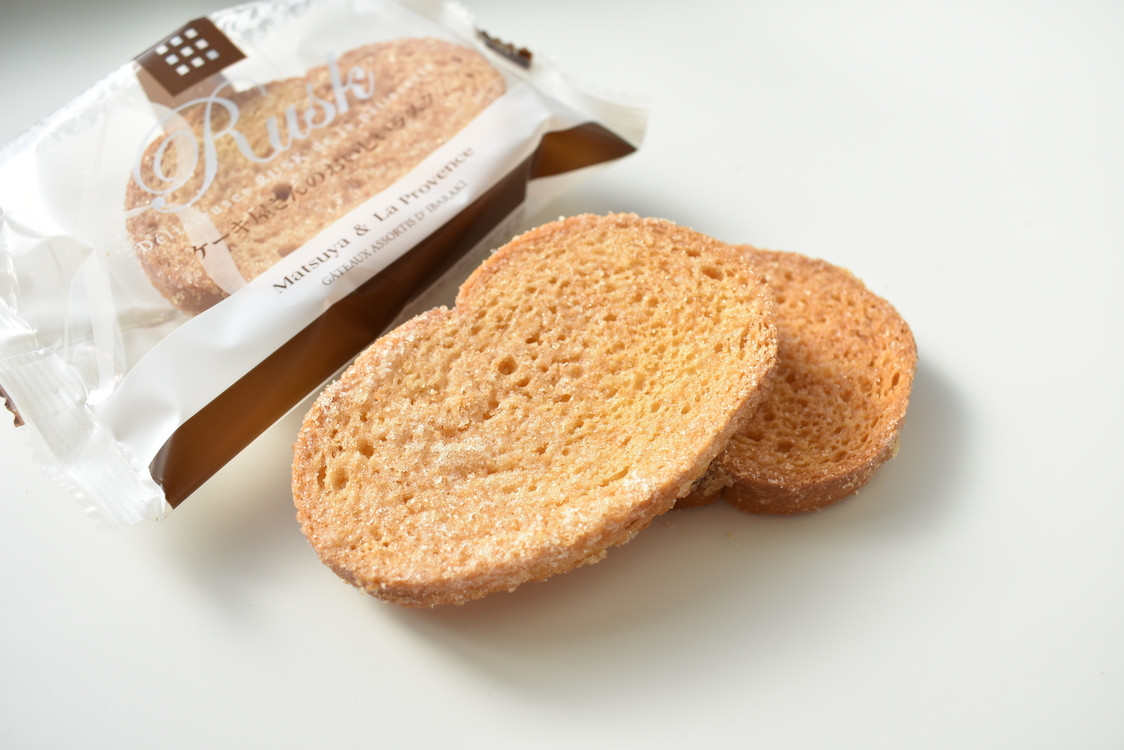 ケーキ屋さんのおいしいラスク(2枚入り27袋)｜お菓子 スイーツ ラスク らすく  人気 送料無料 茨城県 行方市(H-16-1)