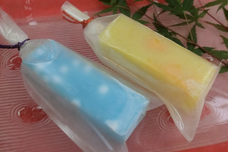 溶けない新食感アイス「くずバー」6本セット(ご家庭用)｜スイーツ アイス デザート 和菓子 くずバー ラムネ みかん 低カロリー 新食感 茨城県 行方市(K-18)