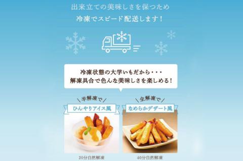 【2025年12月中旬より順次発送】らぽっぽファーム【工場直送】美腸大学いも 1kg｜さつまいも 大学芋 芋 サツマイモ だいがくいも スイーツ お菓子 冷凍 美腸大学芋 人気 送料無料 茨城県 行方市 らぽっぽファーム(CQ-19)