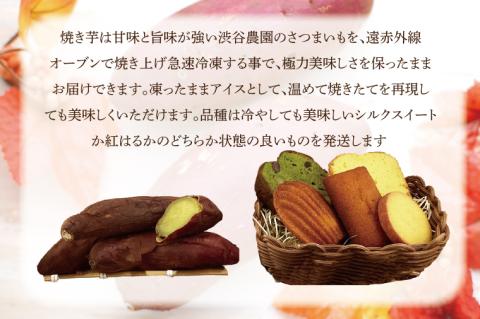 EI-4　焼き菓子・5色のミニモンブラン・行方産焼き芋・2種のモンブランセット