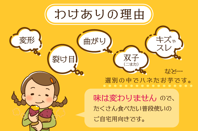 ★訳あり★【2026年1月より順次発送】【訳あり】農産物直売所「やさいの声」熟成紅はるか　洗い　約10kg|さつまいも サツマイモ 紅はるか 熟成 洗い 行方市 ふるさと納税(EK-13)