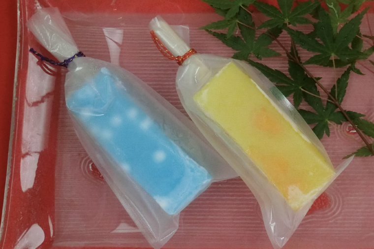 溶けない新食感アイス「くずバー」10本セット｜スイーツ アイス デザート 和菓子 くずバー ラムネ みかん 低カロリー 新食感 茨城県 行方市(K-19)