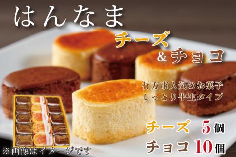 H-27-1　はんなまチーズ5個・はんなまちょこ10個