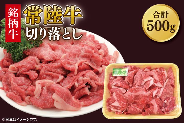 常陸牛切り落とし 約500g｜肉 お肉 牛肉 肉類 常陸牛 切り落とし ブランド 使い切り 少量 茨城県 行方市(DH-31)