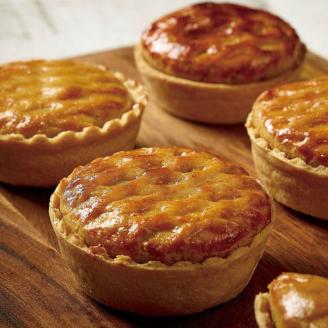 CQ-23　らぽっぽファーム 【工場直送】窯出しポテトアップルパイ（4個入）