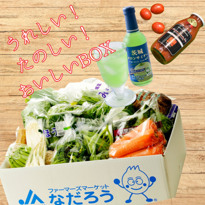 【12ヶ月定期便】野菜と加工品「なだろう」セレクトボックス