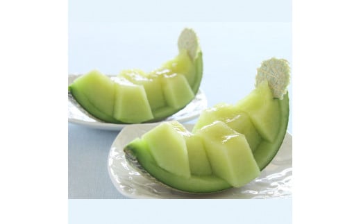 【贈答用／特秀】アールスメロン 1玉（1.5kg）茨城旭エメラルド