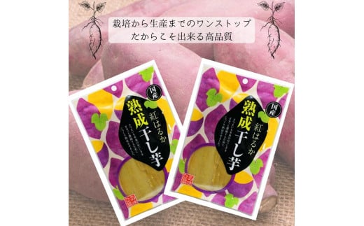 紅はるか 熟成干し芋(100g×10袋)　計1kg
