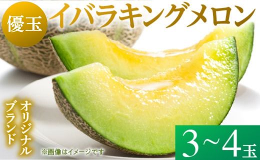 来年2026年5月出荷 イバラキングメロン（優品）3～4個入