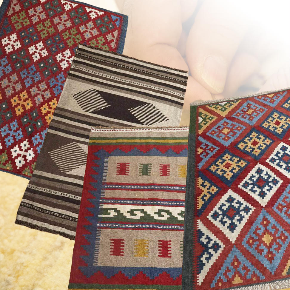 【10万円コース】キリム・絨毯・ギャッベ　豊富なカタログ