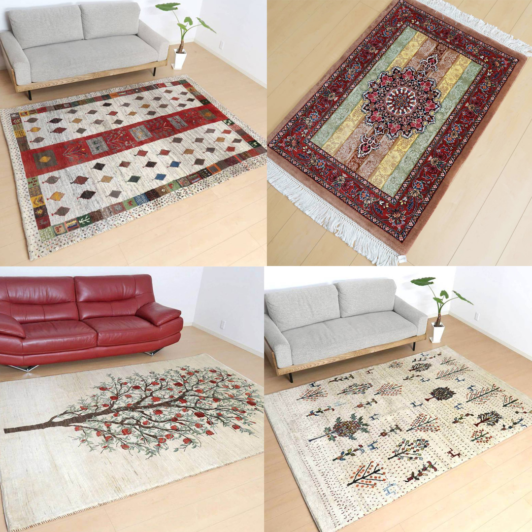 【 70万円コース 】キリム・絨毯・ギャッベ　豊富なカタロ