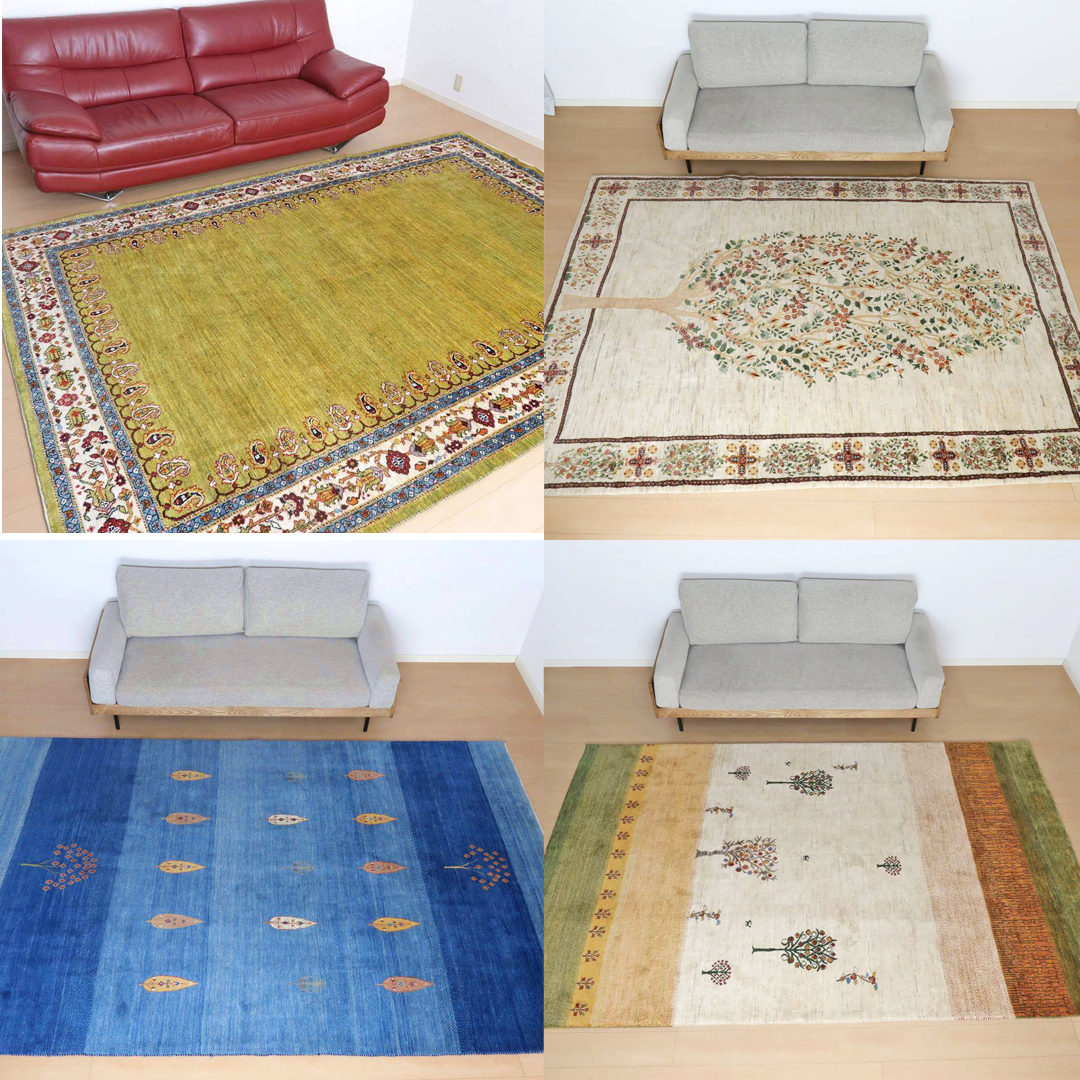 【 250万円コース 】 キリム ・ 絨毯 ・ ギャッベ　豊富なカ