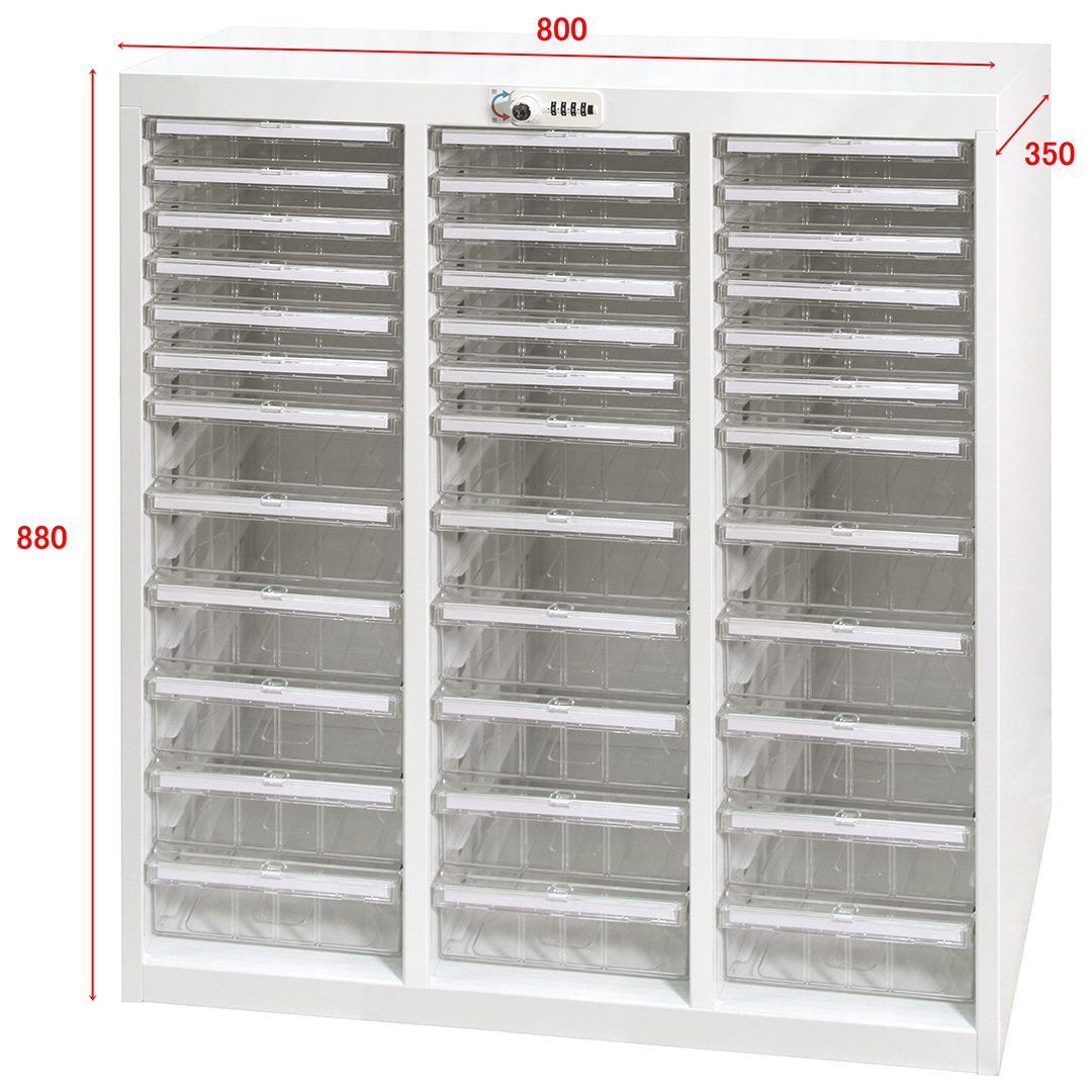 【3列】オールロックキャビネット AP-336HD 浅型6段+深型6段 