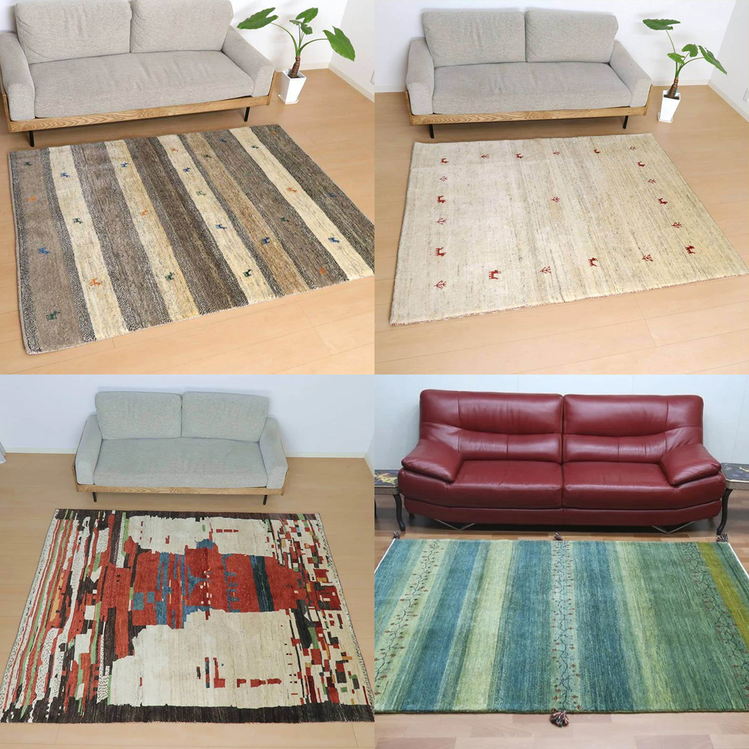 【120万円コース】キリム・絨毯・ギャッベ　豊富なカタロ