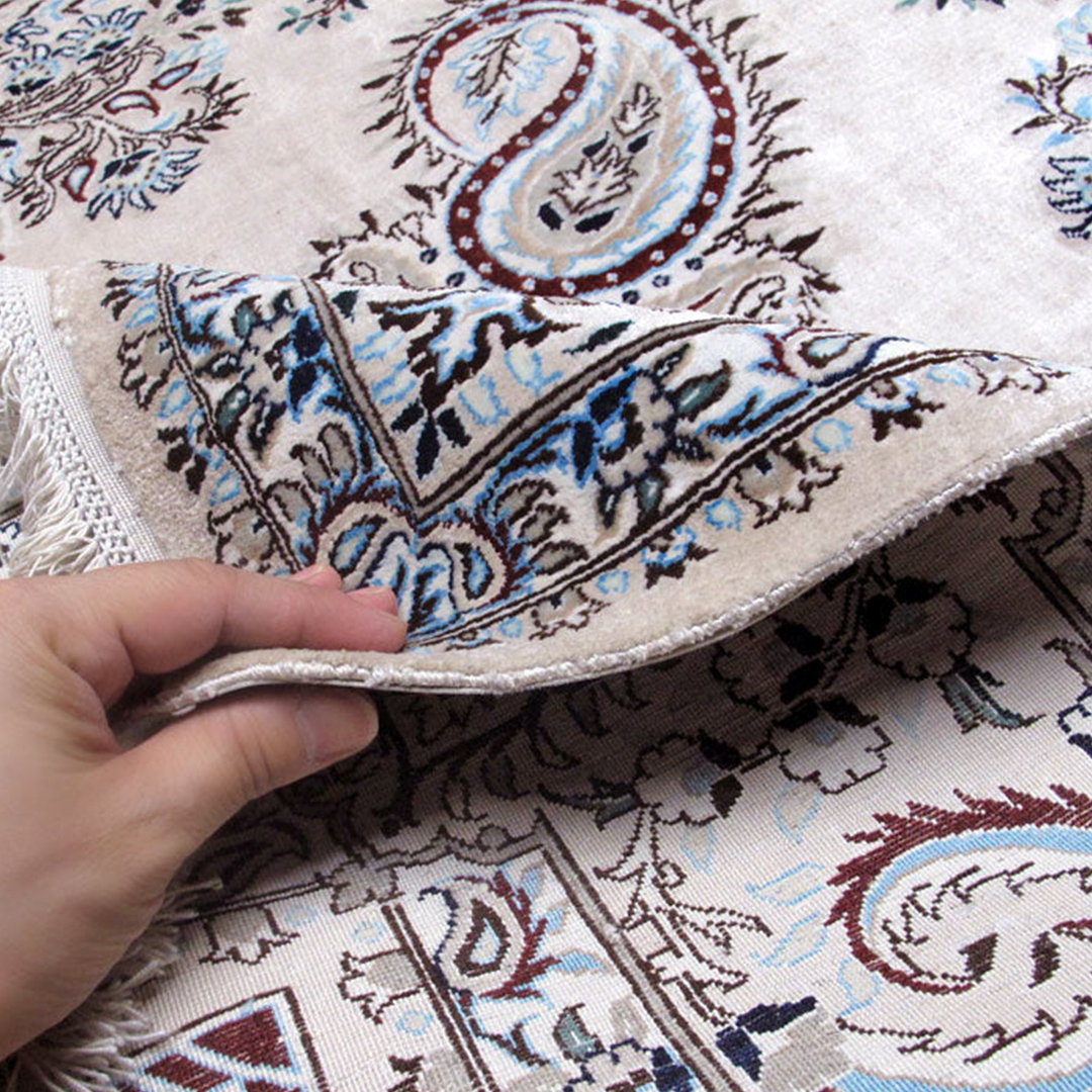 【限定1品】高級 ペルシャ 絨毯 ハビビアン工房 シルク 237×