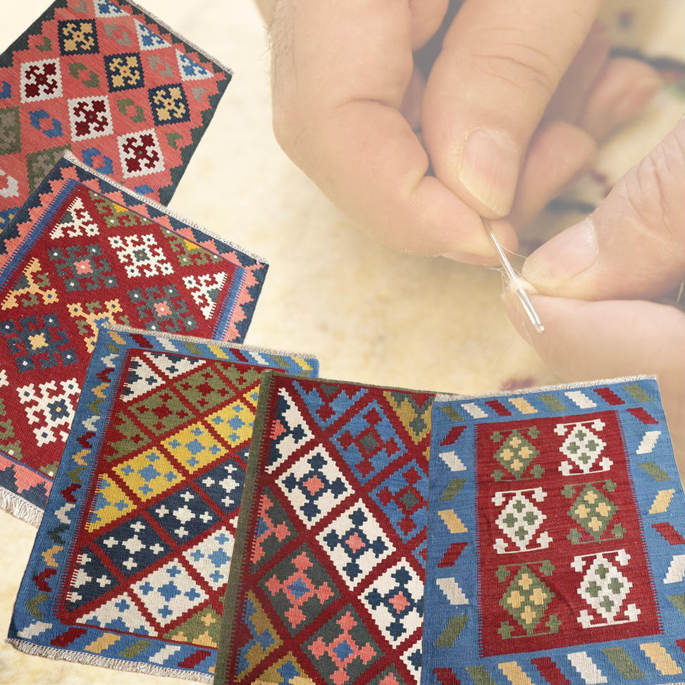 【9万円コース】キリム・絨毯・ギャッベ　豊富なカタログ