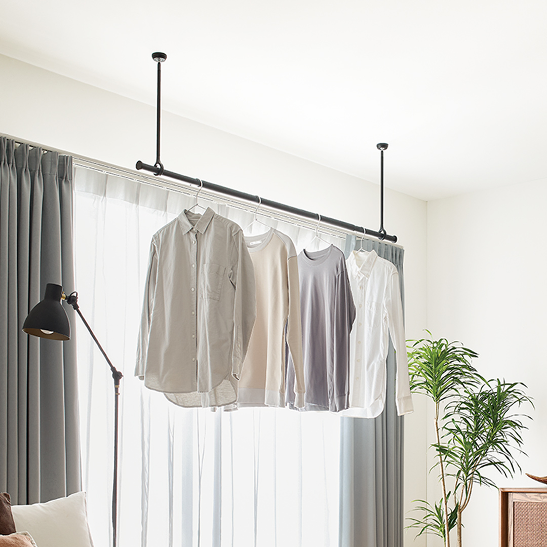 TOSO 簡単着脱・ゆれピタ機能がやさしい ランドリーバーLB-1 