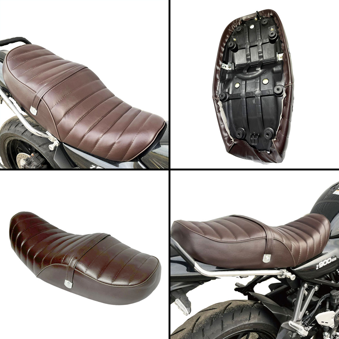 Z900RS タックロールシート （ブラウン） バイク カスタム ツ