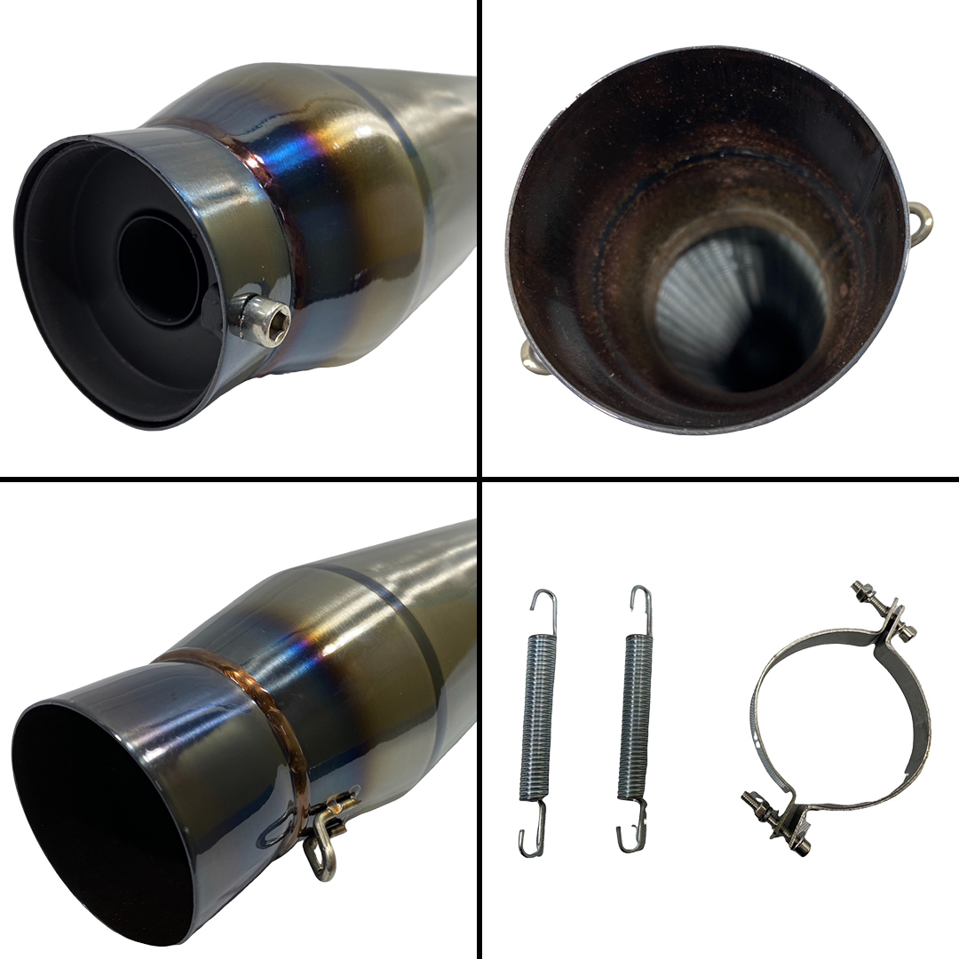 スリップオンサイレンサー 60.5π バイク用 バイク パーツ 部