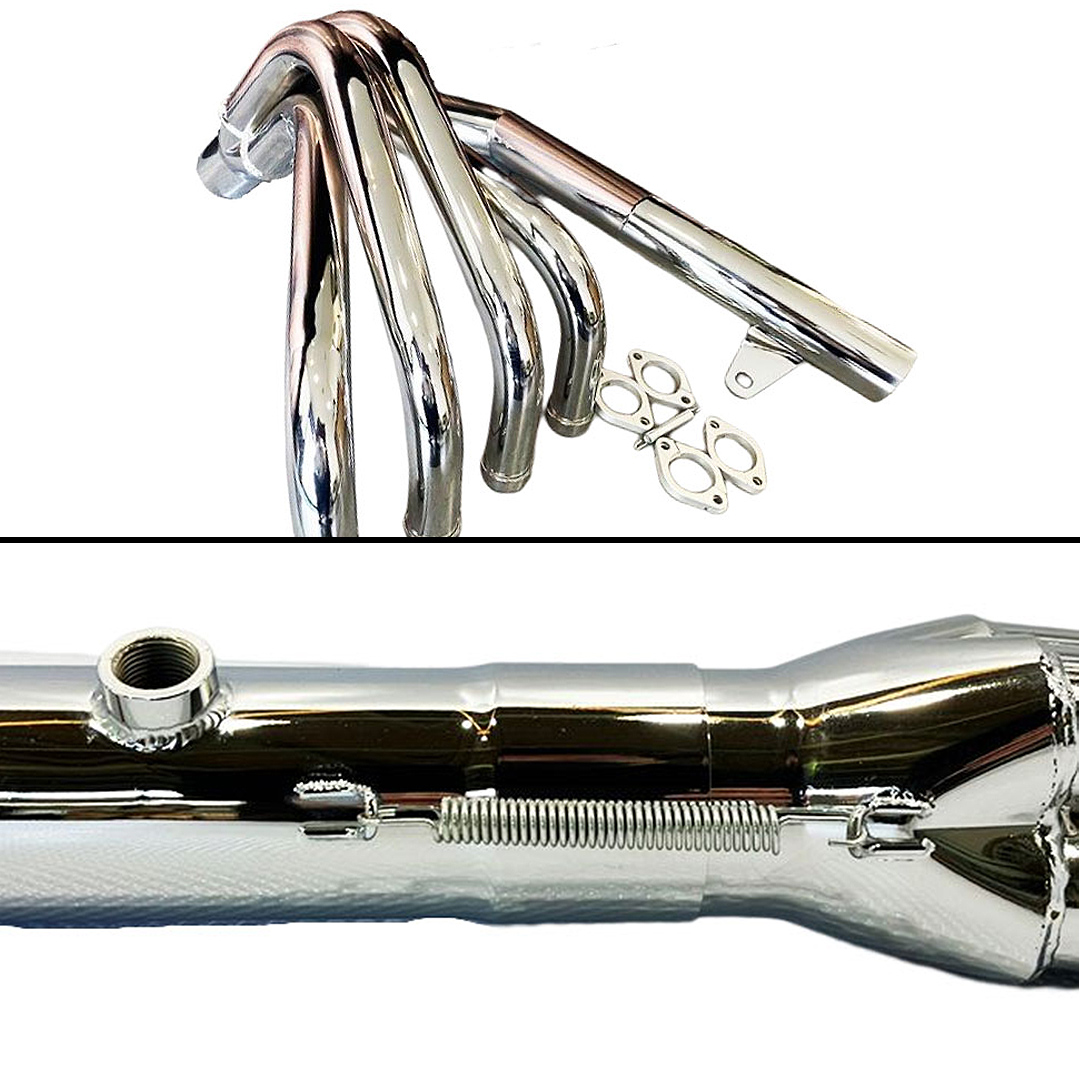 Z900RS ショート管マフラー （メッキ） バイク パーツ 部品 