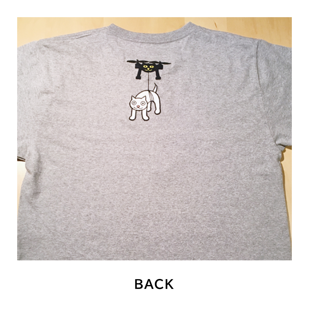 「 ギャラリーおたさく 」 おたさく Tシャツ ドローン 男女