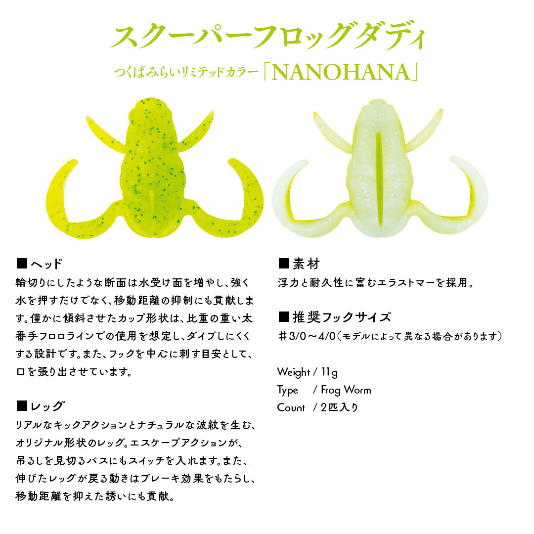 スクーパーフロッグダディ ＆ スクーパーフロッグマグナム