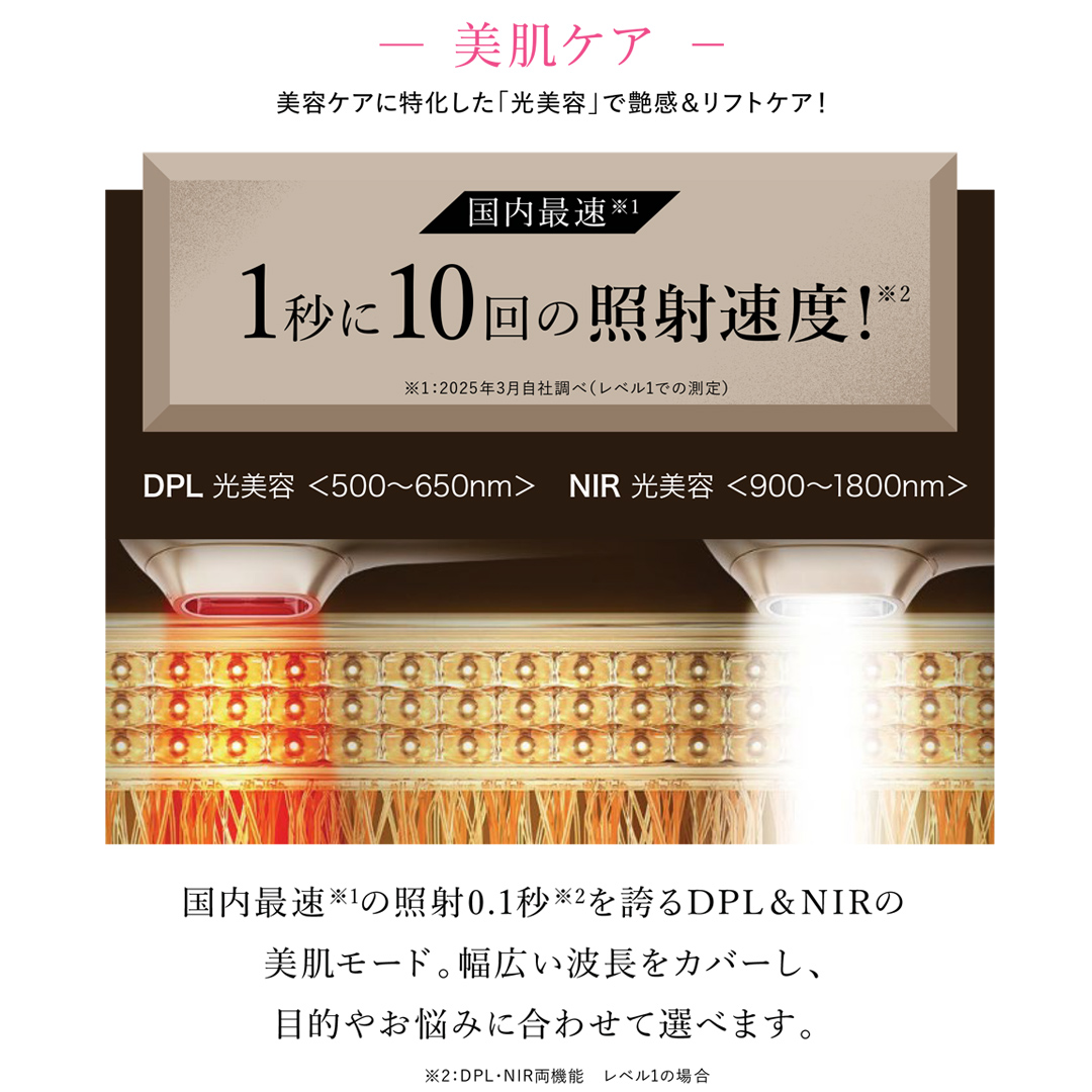 WAVE WAVE Radiant Grace 美容 美顔器 脱毛 光脱毛 セルフケア 美肌