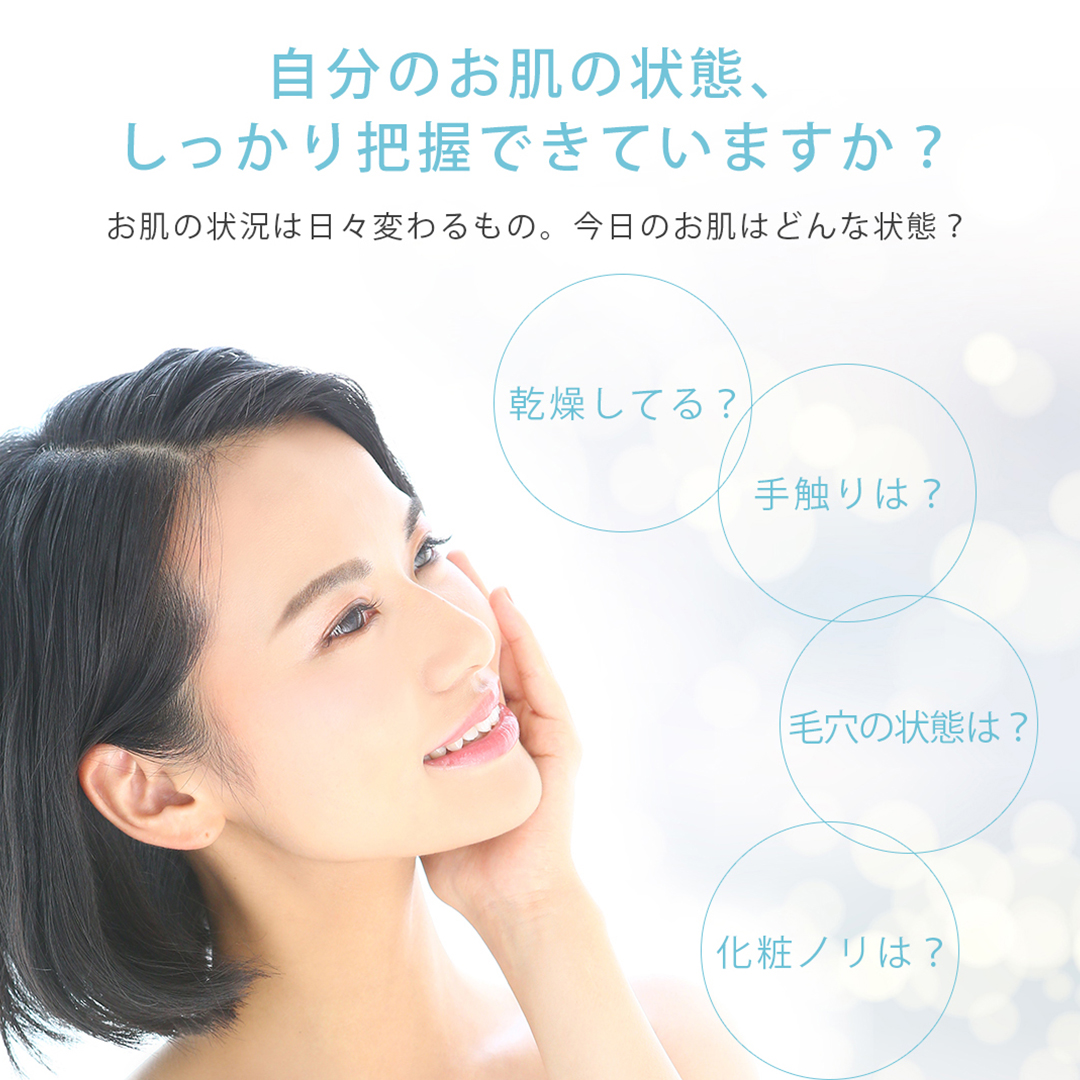 【 ギフト対応 】 美ルル スキンチェッカー USB ＜ belulu Skin C