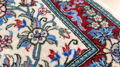 限定1品】 ペルシャ絨毯 ウール 手織り ラグマット カーペット／ 高級 