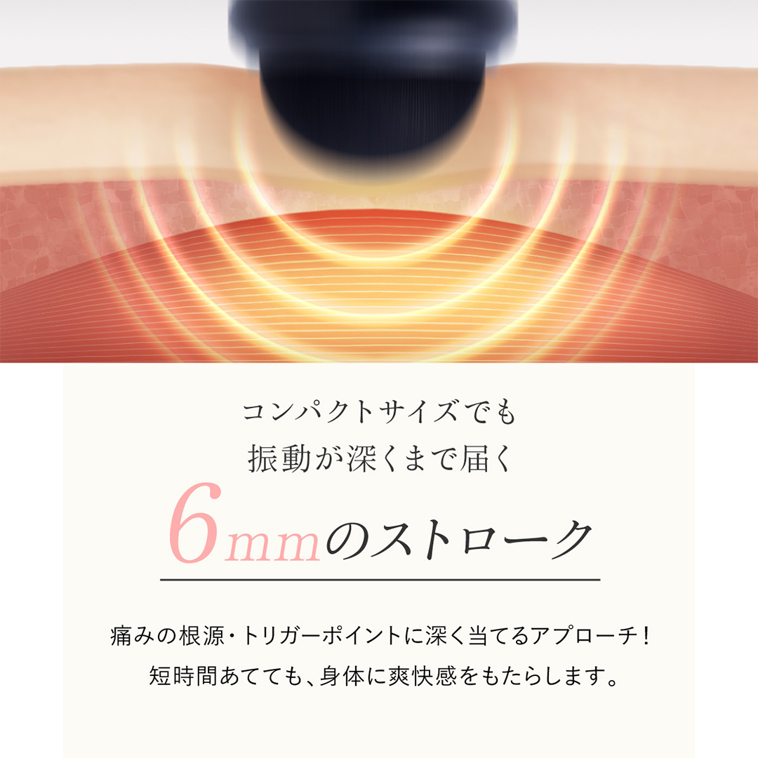 WAVEWAVE フェイシャルリリースガンリトル パープル 筋膜リリ