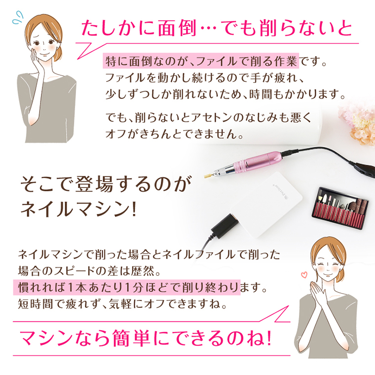 ネイルマシン【 プチトルS 】 ブラック petitor シリーズ ネイ