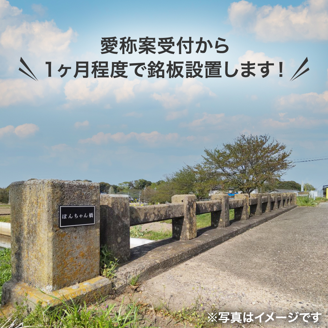 つくばみらい市 橋の愛称 命名権 （橋長10m以上） 命名権 命