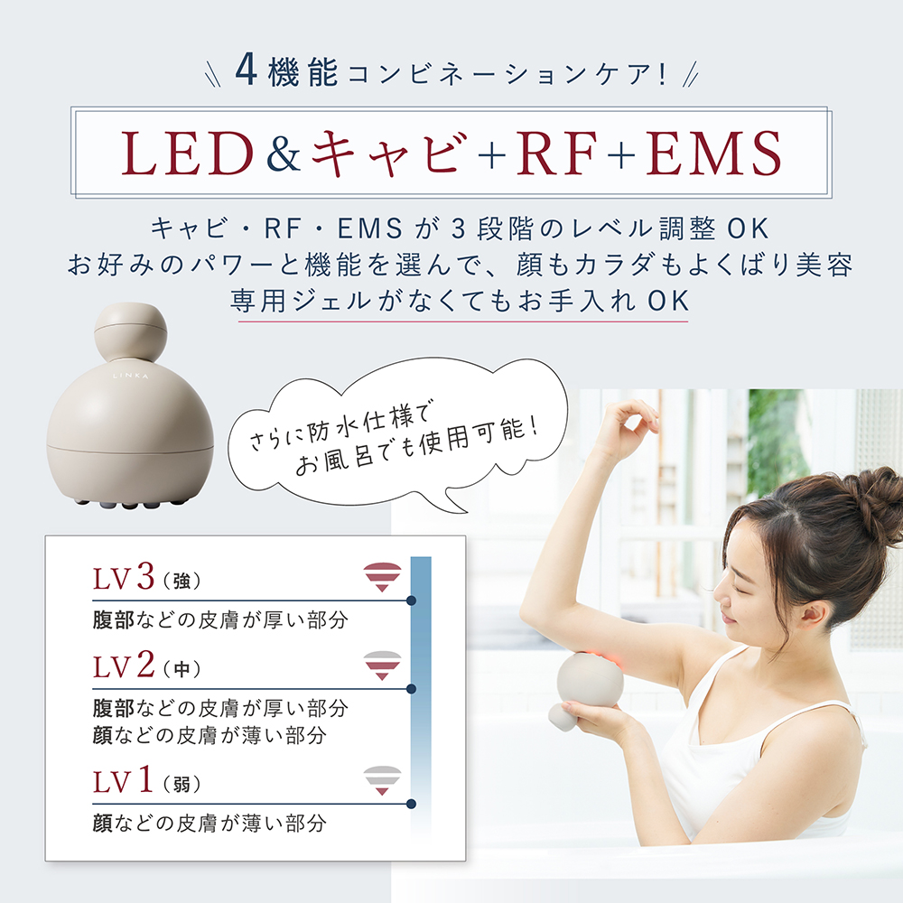 LINKA キャビニスト ウォータープルーフ ハンディキャビテー