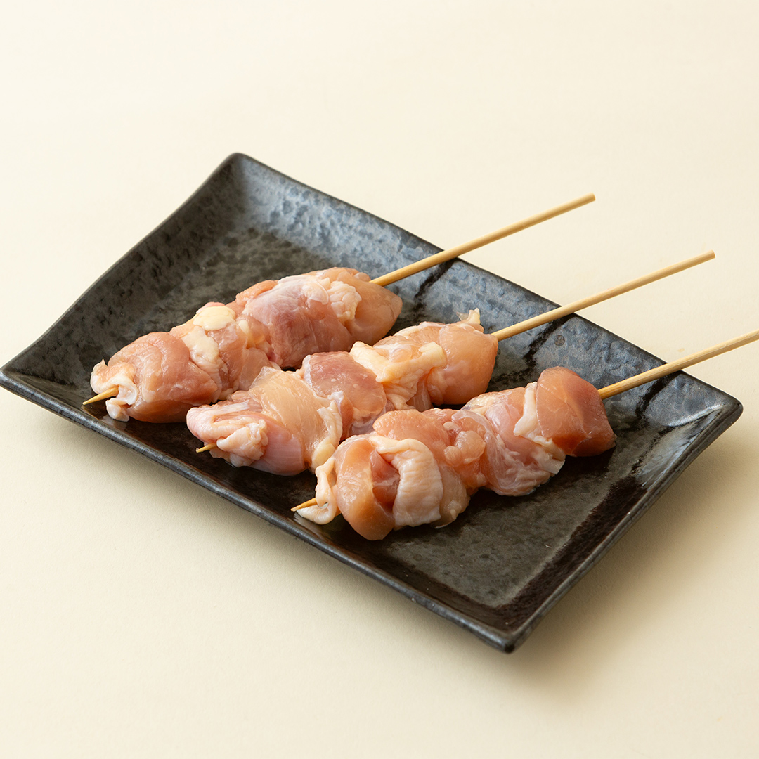 1本45g！合計約2700g！食べ応えバツグン、つくば鶏 焼き鳥 モ