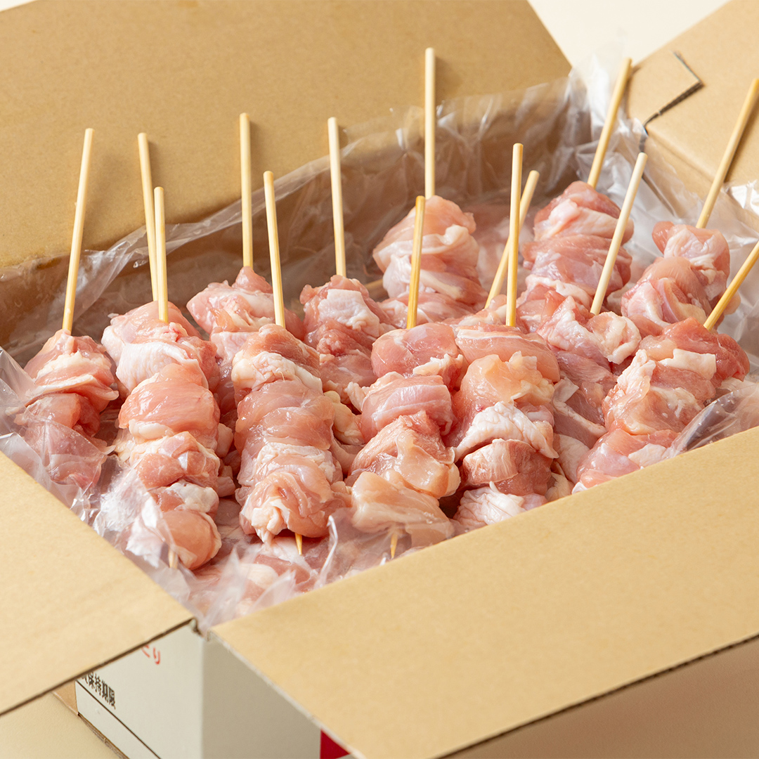 鳥モモ串だけをたっぷり約2000g！ 国産鶏 焼き鳥 モモ串 40g×