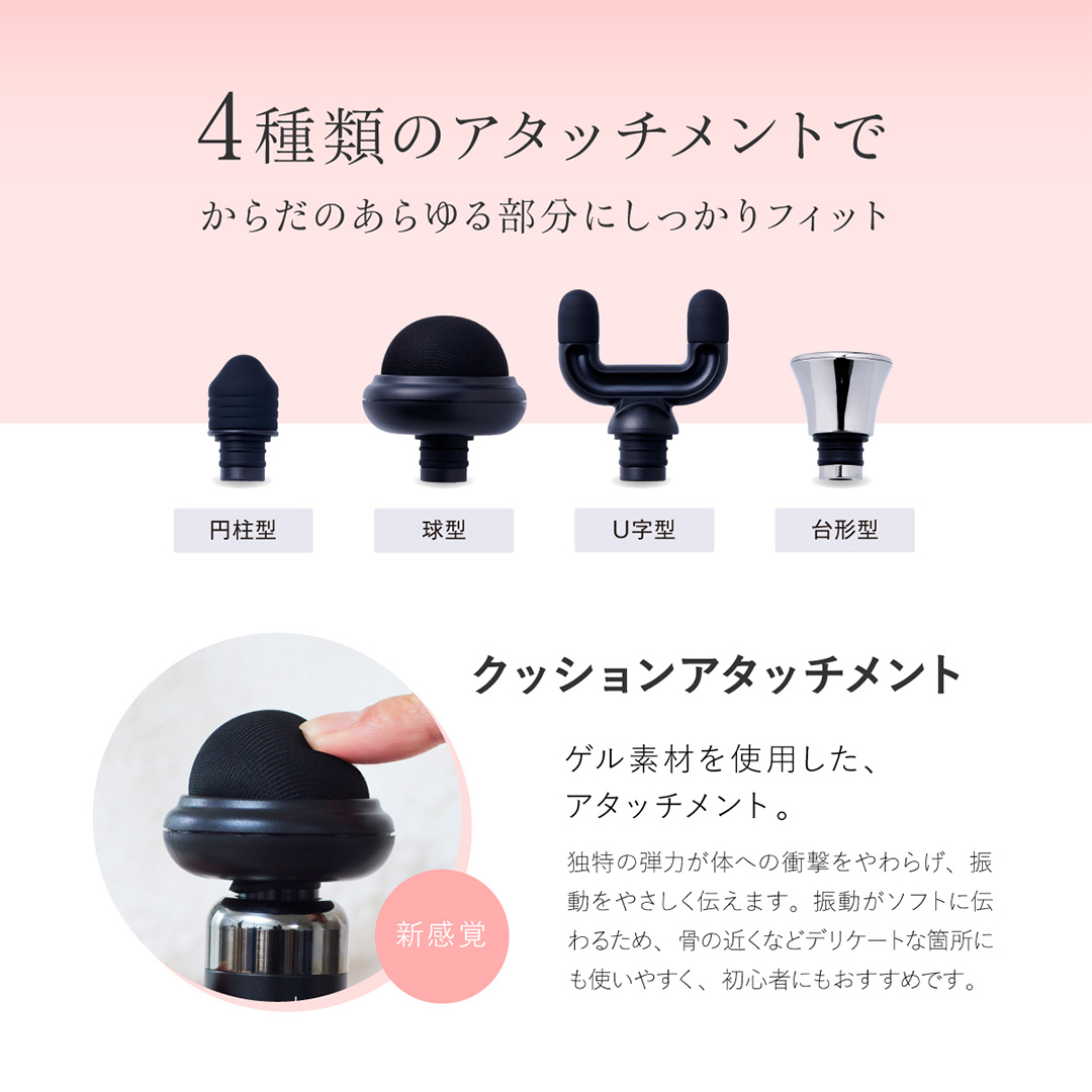 WAVEWAVE フェイシャルリリースガンリトル パープル 筋膜リリ