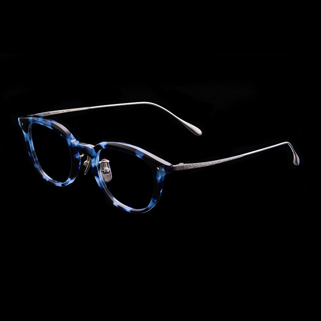 【 リアル メガネ タートル 】 REAL RA9806S カラー04 度無しブ