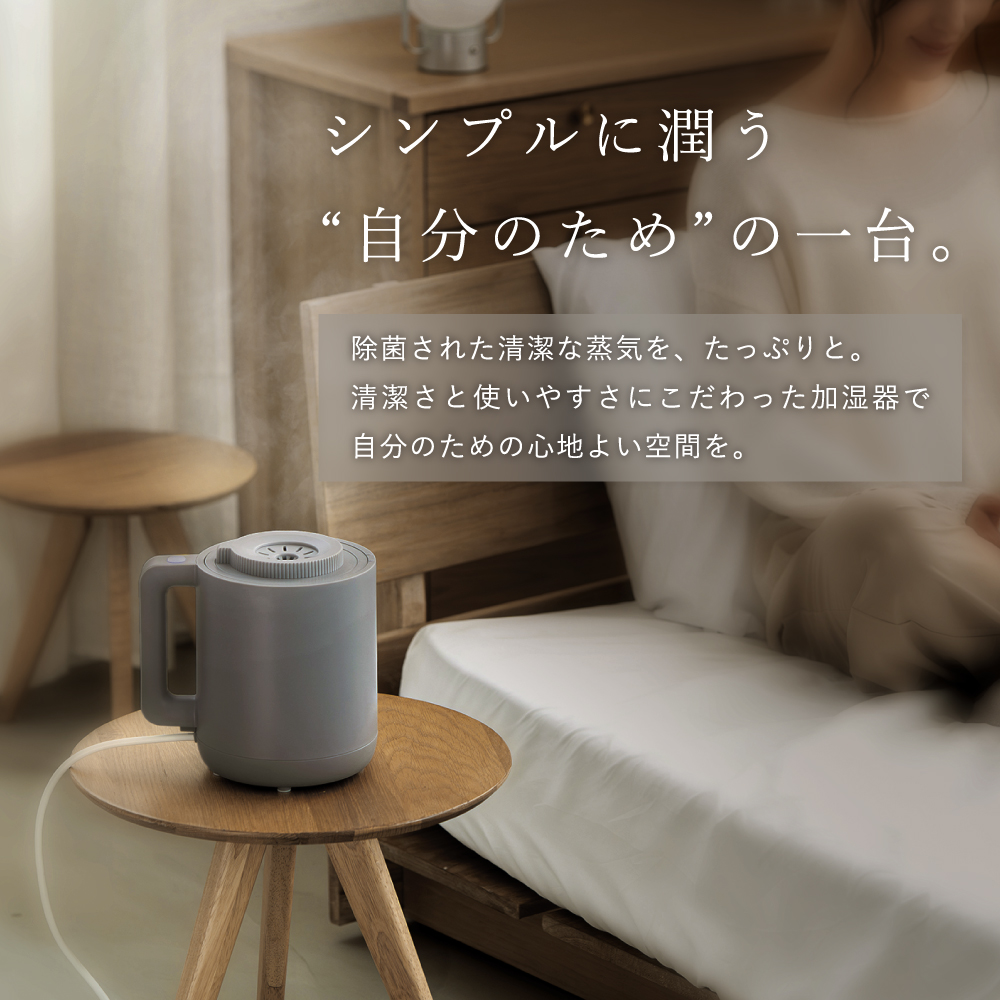 LAVINO ホットモイスト LAVINO ラビーノ 加湿器 卓上加湿器 空