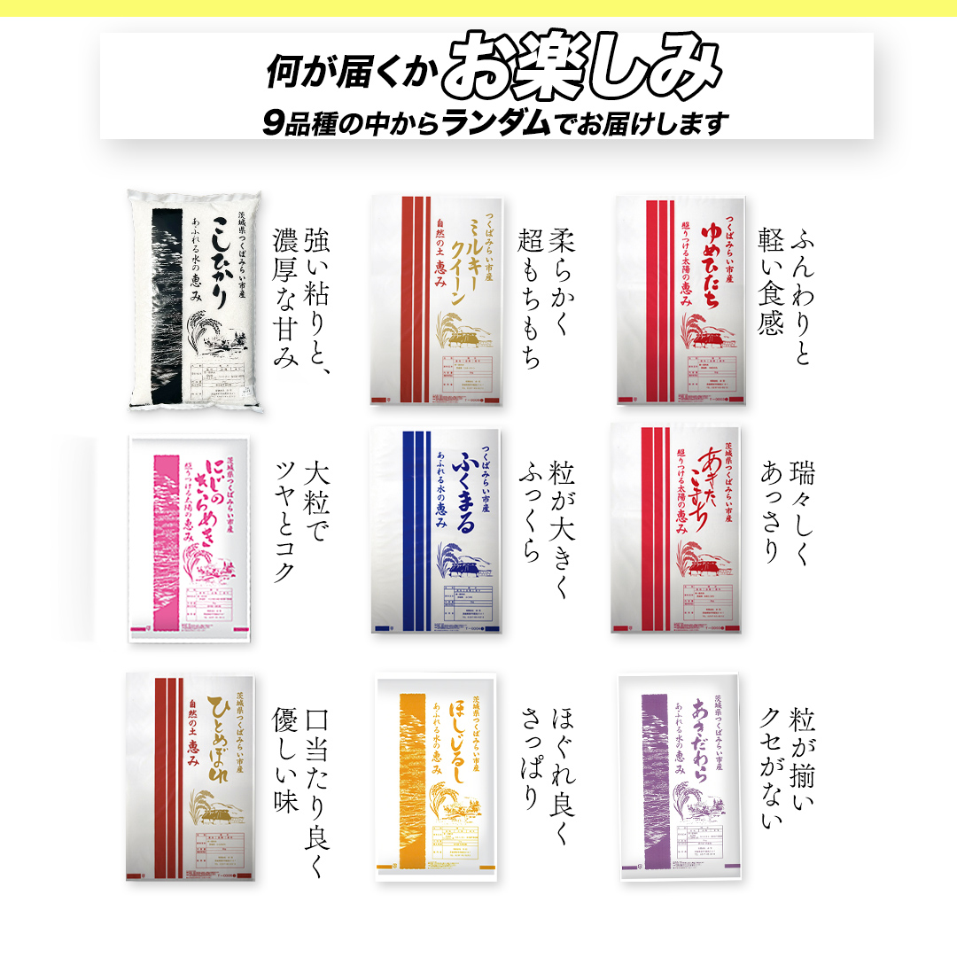 【3月上期出荷】品種おまかせ 5kg 茨城県つくばみらい市産 