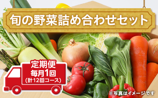 田舎の頑固おやじ厳選！【定期便】旬の野菜詰め合わせセ